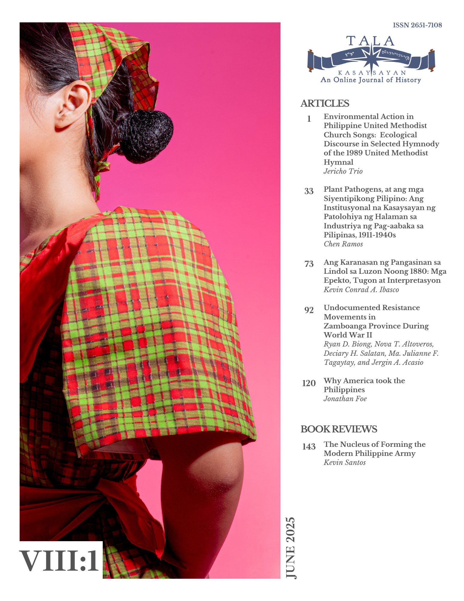 					View Vol. 8 No. 1 (2025): Volume 8 Number 1 (June 2025)
				